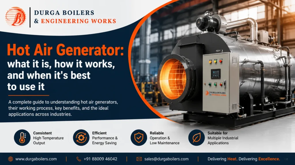 Read more about the article Hot Air Generator: what it is, how it works, and when it’s best to use it