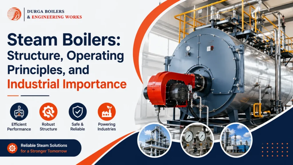 Read more about the article Steam Boilers: Structure, Operating Principles, and Industrial Importance